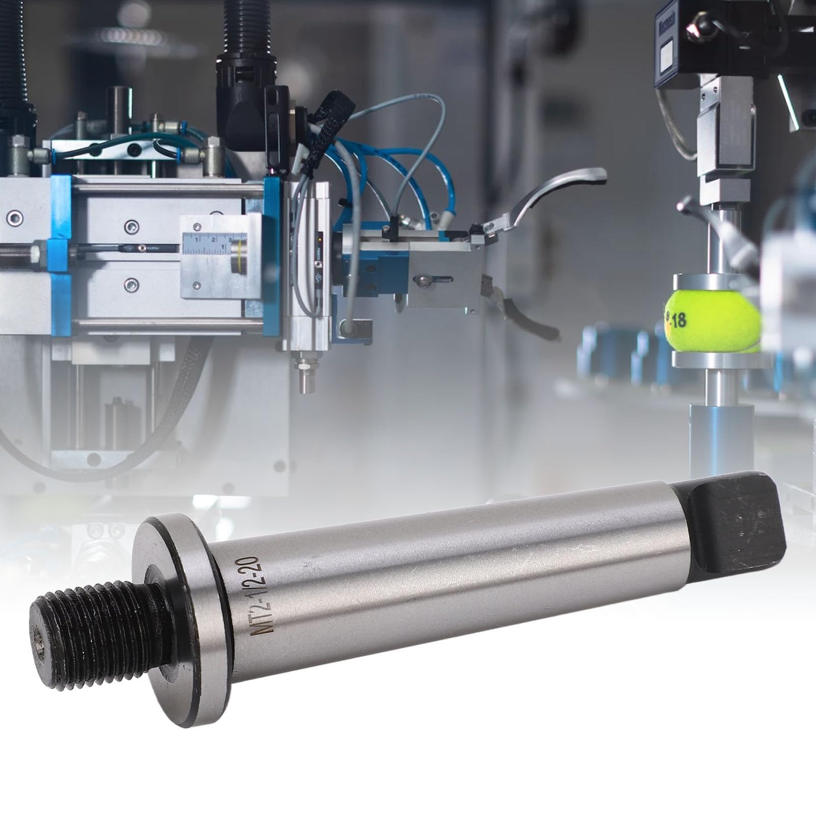 Mandrin de perçage fileté en acier au manganèse avec tige MT2 de 1/2 po à 20 mm pour machines de perçage et de taraudage - 9