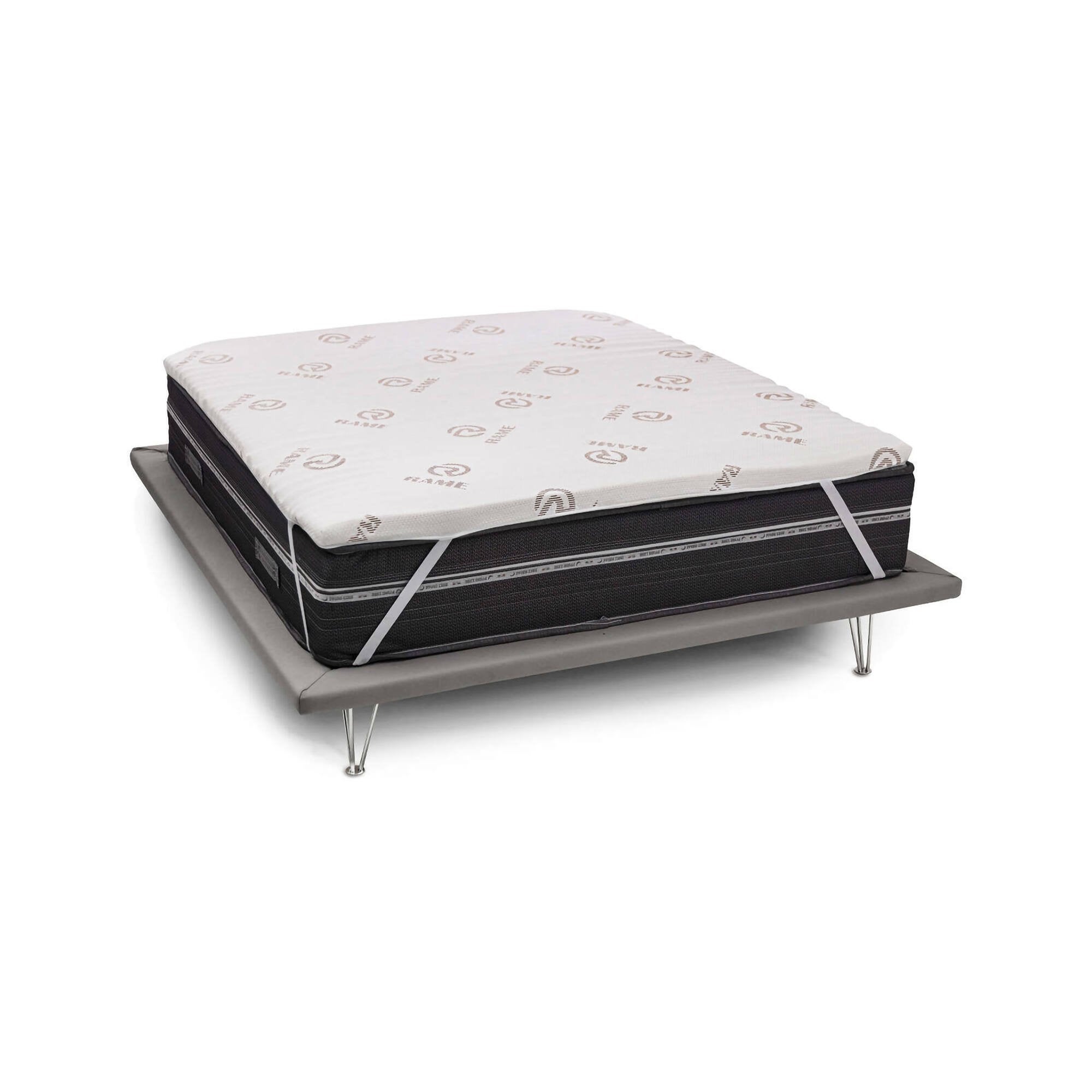 Surmatelas à mémoire de forme 3 cm │ ELEGANCE BEDDING chez Maréco