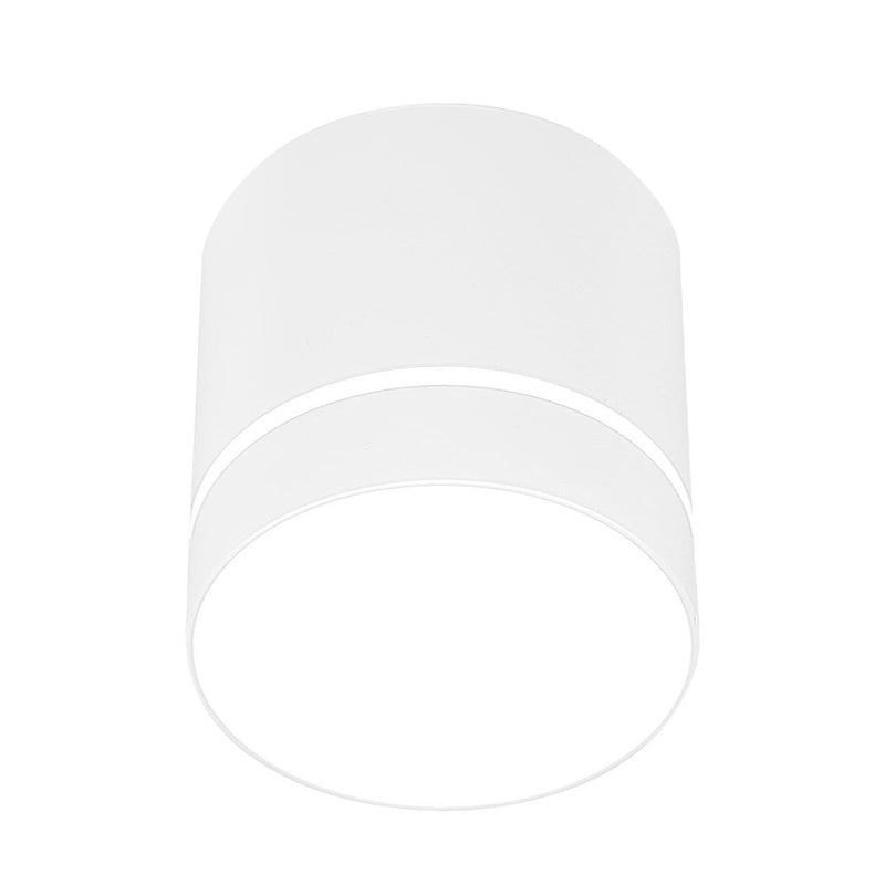 Reflektor sufitowy spot natynkowy Tuba okrągły biały 1xGU10x15W wym: 7,9 x 7,9 cm aluminium Candellux