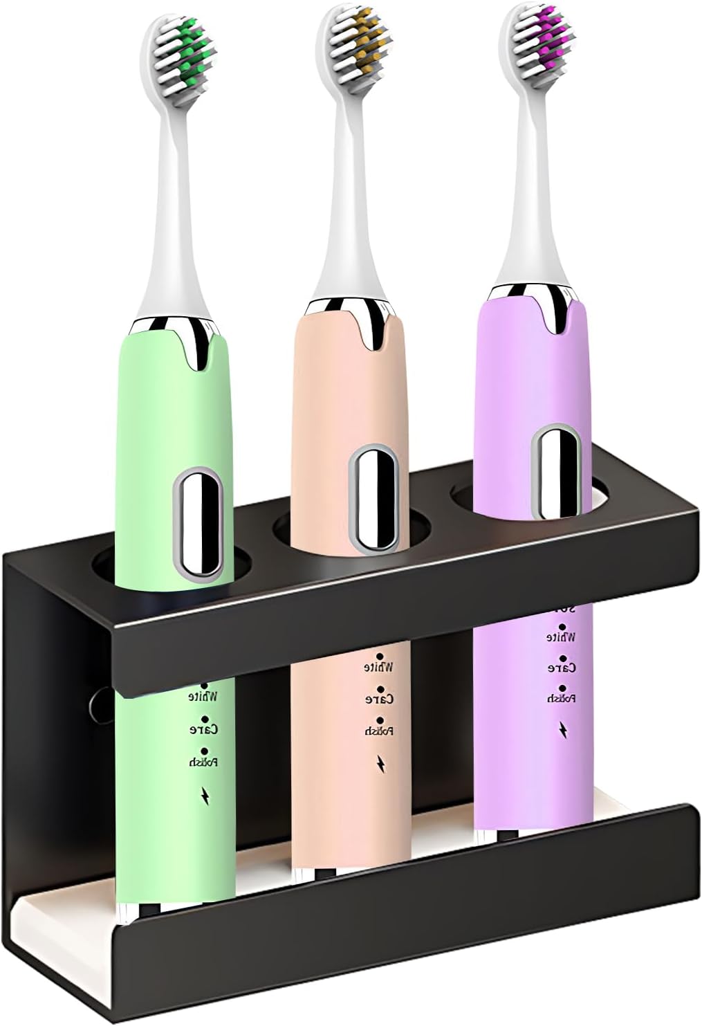Porte-brosse à Dents Mural Distributeur – Bambou Blanc Ou Noir