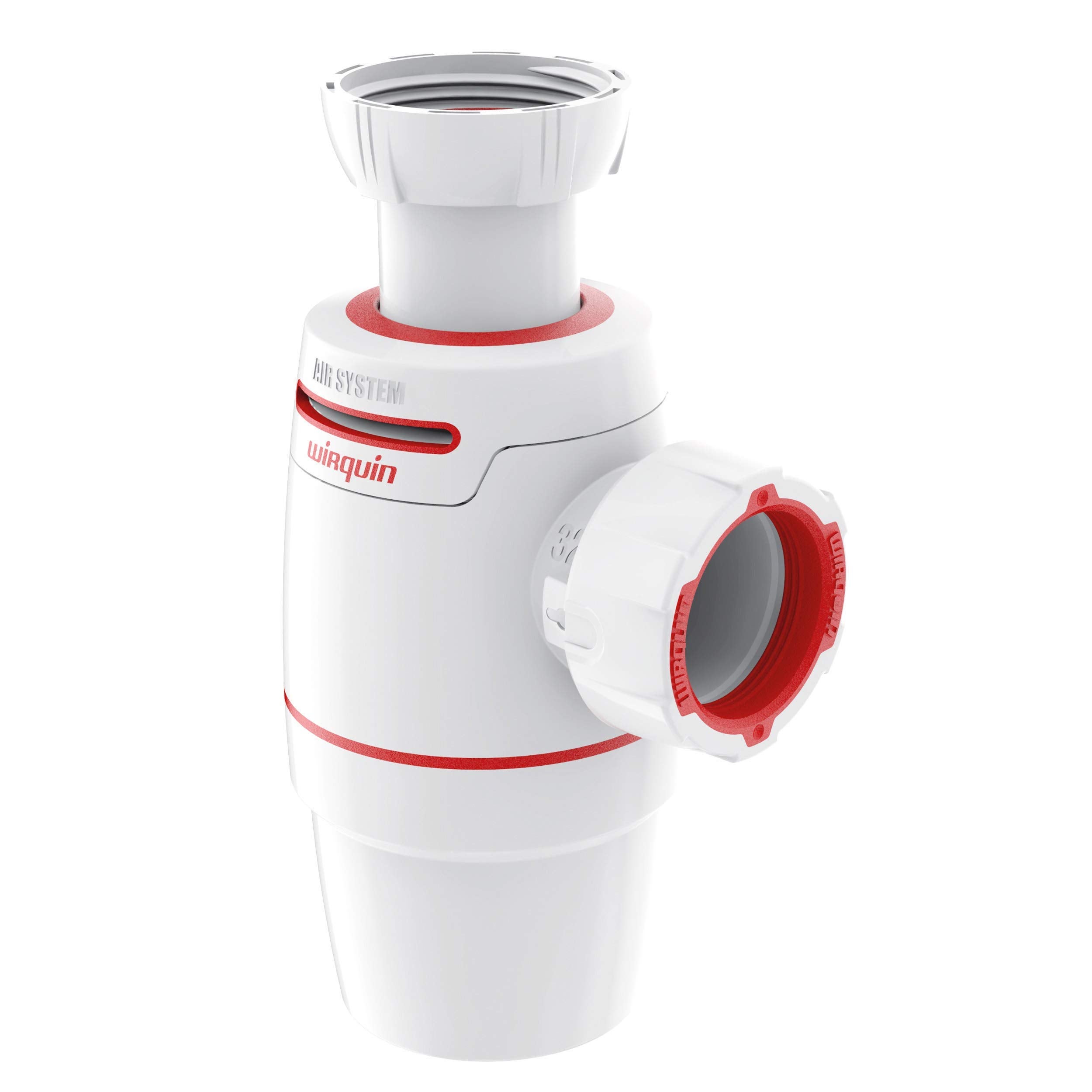 Siphon neo air lavabo zero fuite bruit odeur WIRQUIN Diam.32 mm - 4