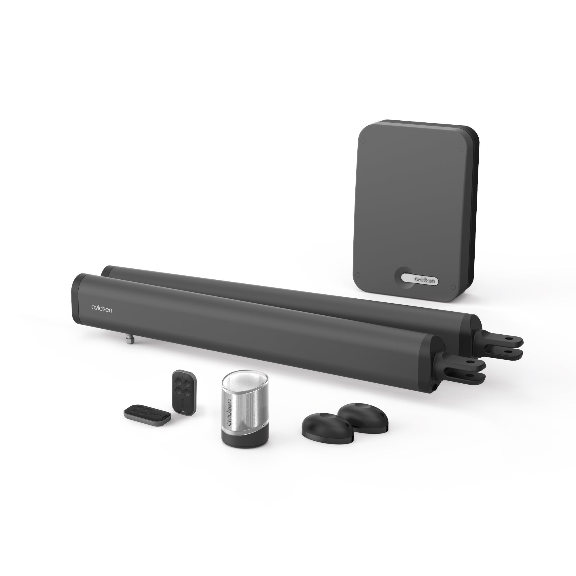 Motorisation solaire pour portail à battants + digicode - Moteur à vérins - Teha 410 - 2