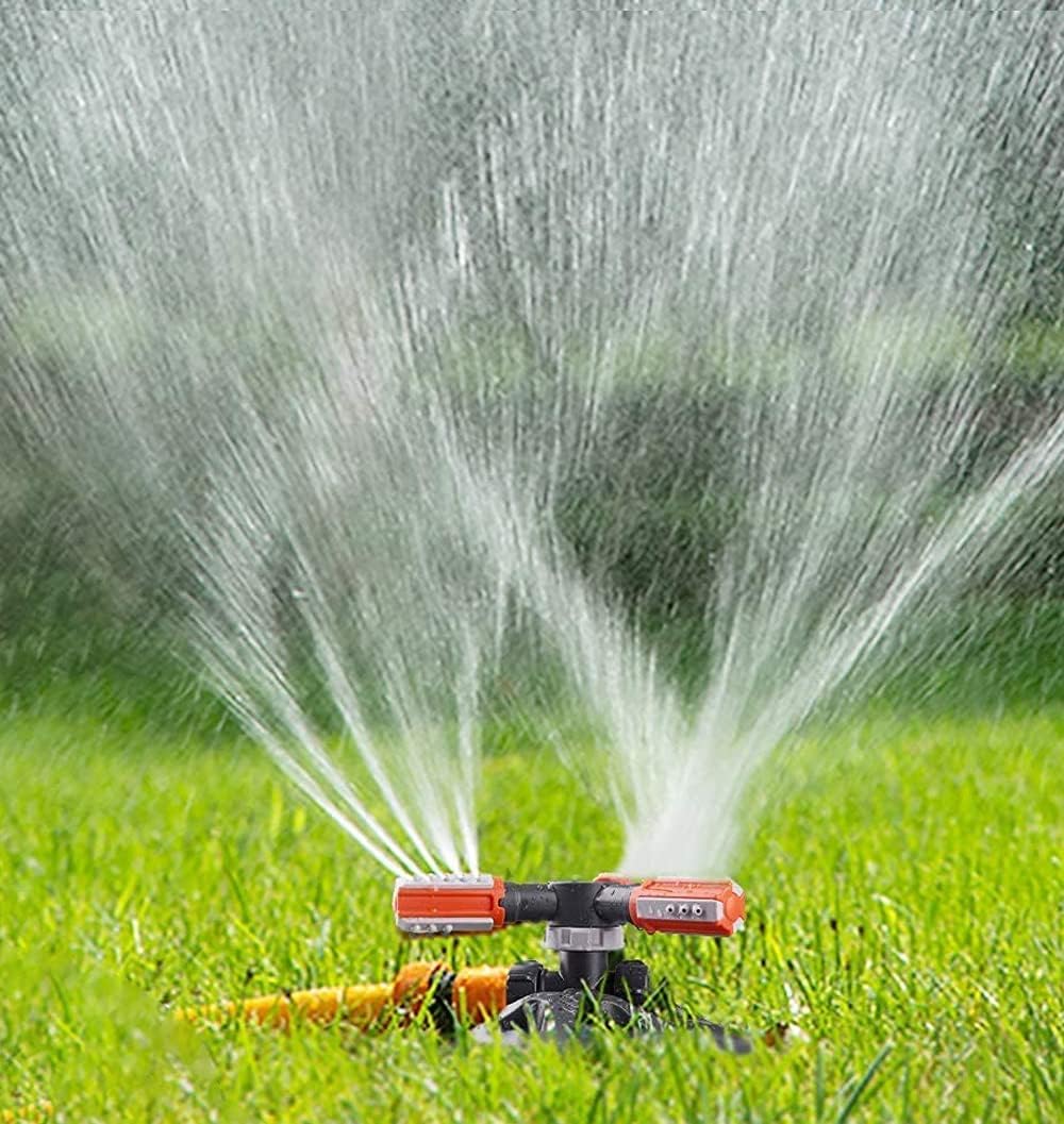 Arroseur Rotatif 360° 3 Bras 12 Buses – Système Irrigation Automatique Pour Jardin, Pelouse, Potager, Connecteur 4 Pôles Arroseur Rotatif 360° 3 Bras 12 Buses – Système Irrigation Automatique Pour Jardin, Pelouse, Potager, Connecteur 4 Pôles