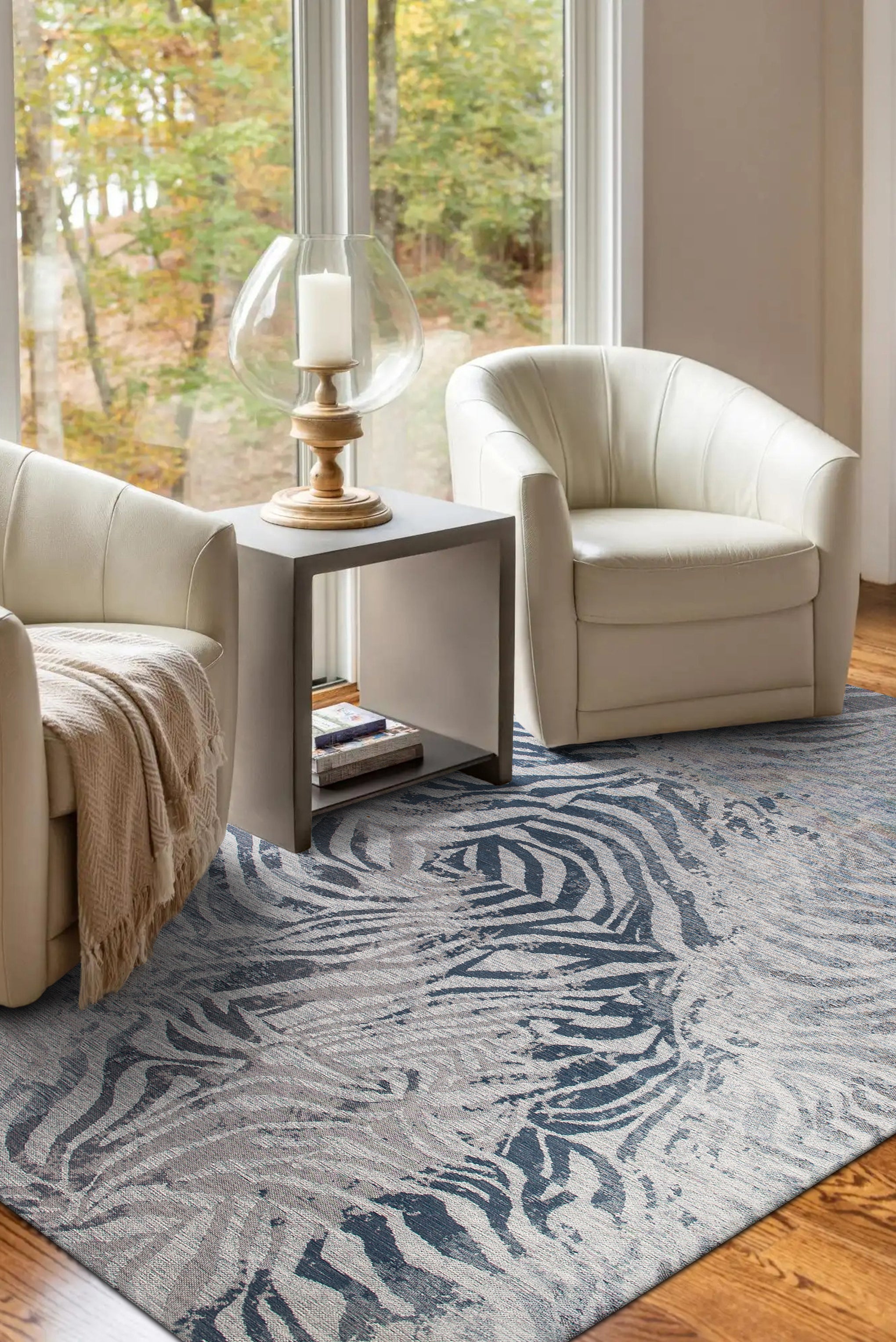 Tapis de salon moderne tissé plat SAVANE 170x240 cm - 2