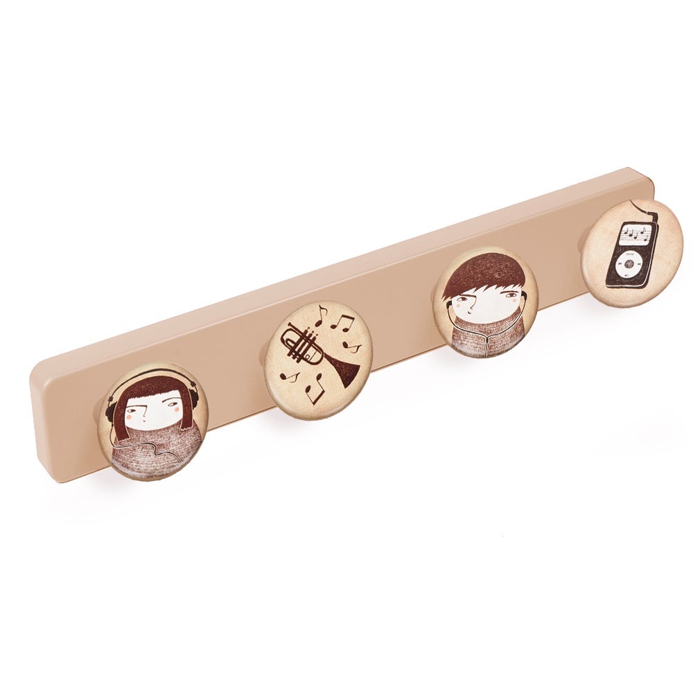 APPENDIABITI da Parete resine ABS Posti SKATE 410x60MM | Leroy Merlin