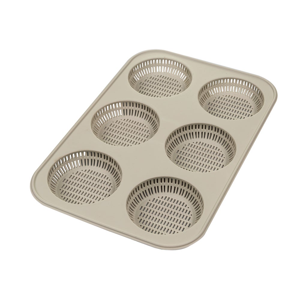 Stampo Per Hamburger In Silicone Con 8 Cavità Facile Da Rimuovere