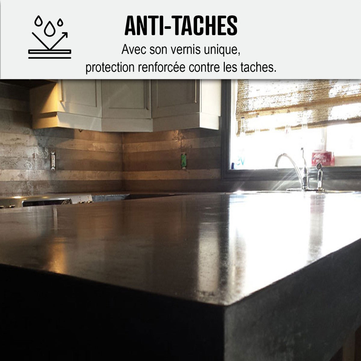 Microcemento cucina: per piano di lavoro e pavimento della cucina - 5 m² (in 2 strati) Lilla Malva - ARCANE INDUSTRIES - 5