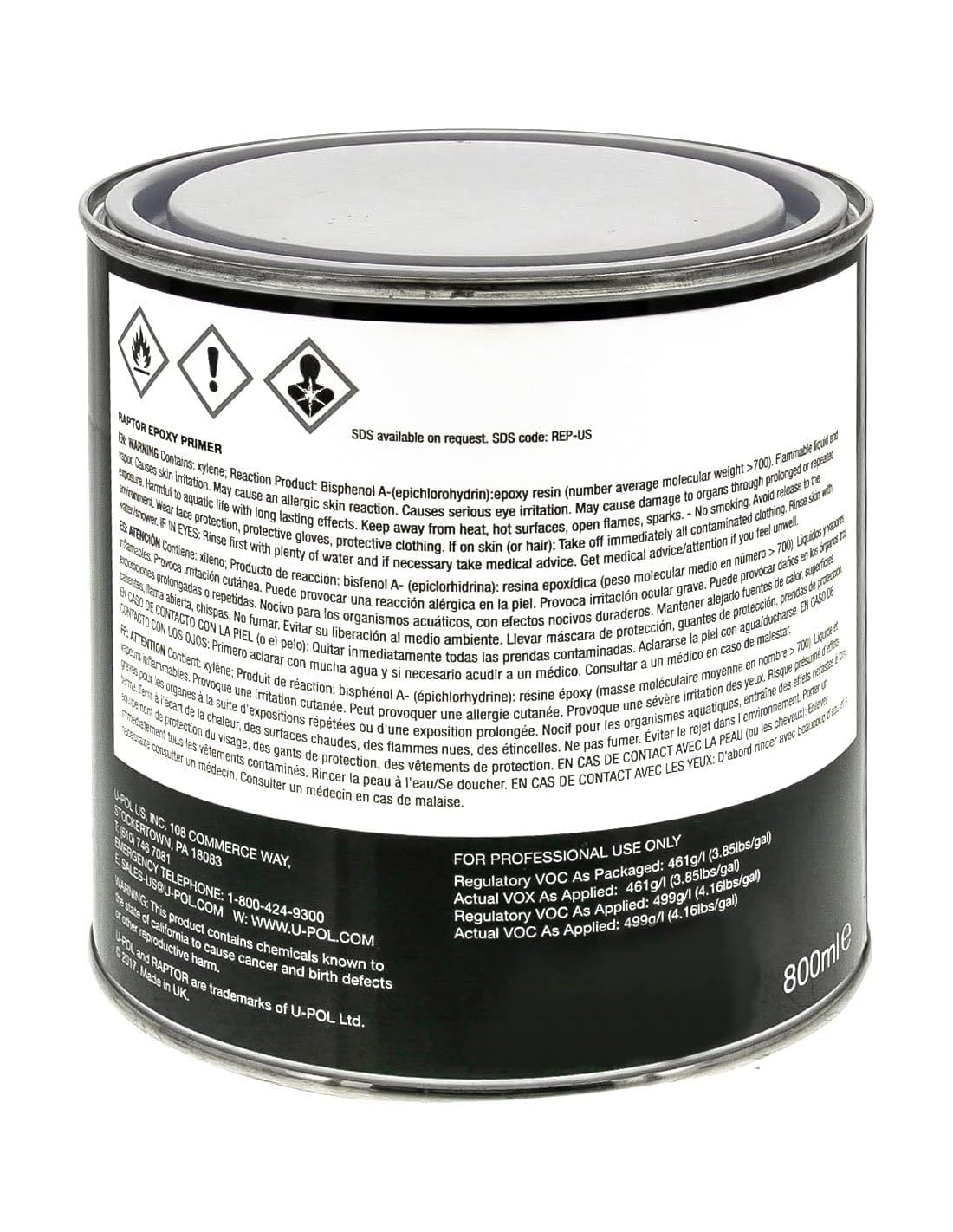 Spray Imprimacion Epoxi Raptor 2k Beige 400 Ml | Brico Depôt