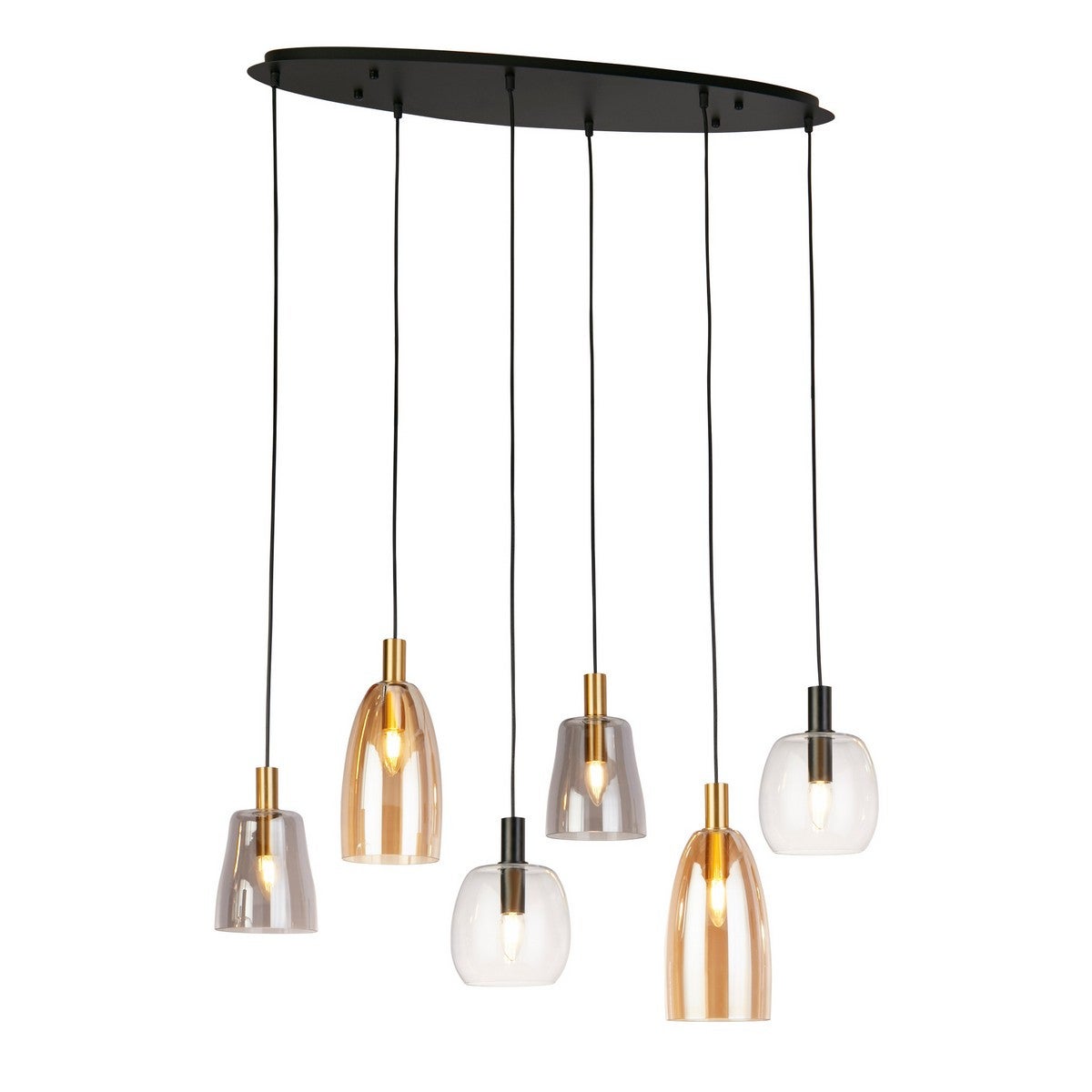 Lustre Plafonnier En Fer Avec Feuilles Roses, 1 Lumière, Coloré, Vintage