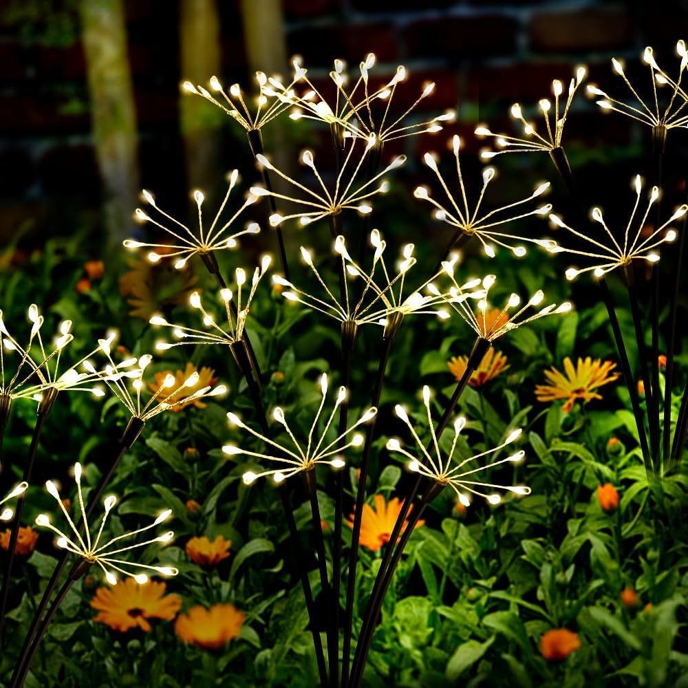 Lot de 4 lampes solaires LED étanches, éclairage mural pour terrasse, clôture, jardin, escaliers Lot de 4 lampes solaires LED étanches, éclairage mural pour terrasse, clôture, jardin, escaliers