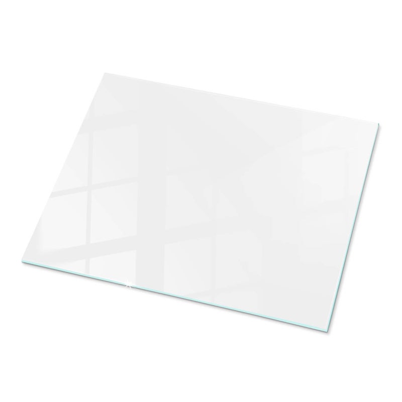 Płyta na blat stołu, dekoracyjne, do salonu, do kuchni | kwadrat | Kolor biały gładki | 80x60