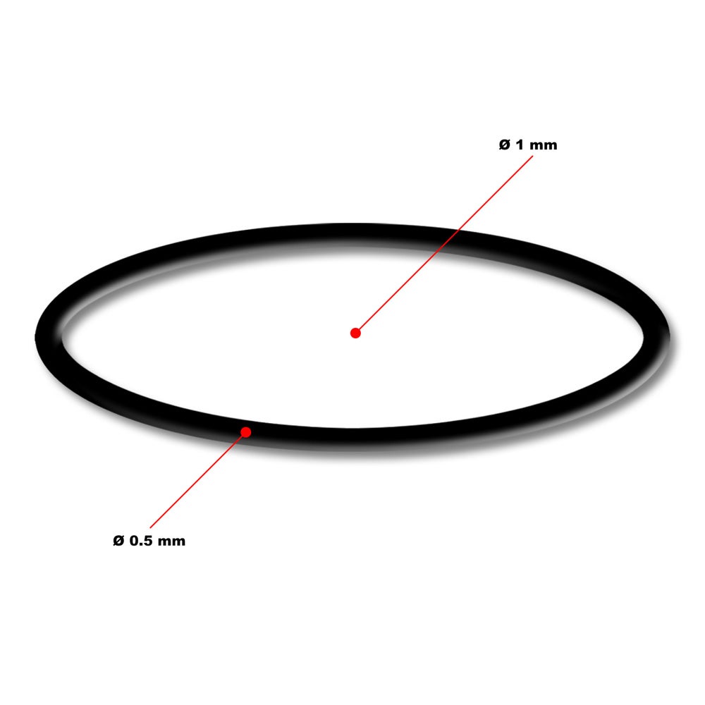Kit Di 15 O-Ring Di Ricambio Per Aerografo | Guarnizioni In Gomma Per Modelli 166TH, 166K E Simili – Uouteo