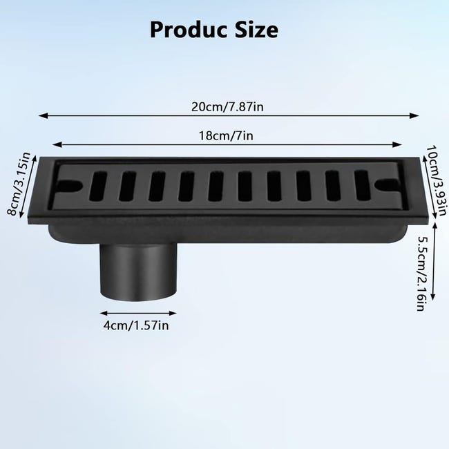 Canalina Doccia Di Scarico A Pavimento Piastrellabile In Acciaio Inox Mod Tile 120 Cm 43618483 Canalina Doccia Di Scarico A Pavimento Piastrellabile In Acciaio Inox Mod Tile 120 Cm 43618483