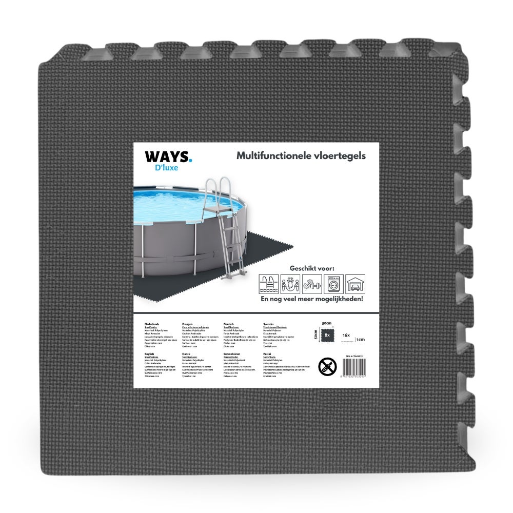 Pacote piscina - INTEX - Retângulo - 300x200x75 cm + Acessórios CB3 - 6