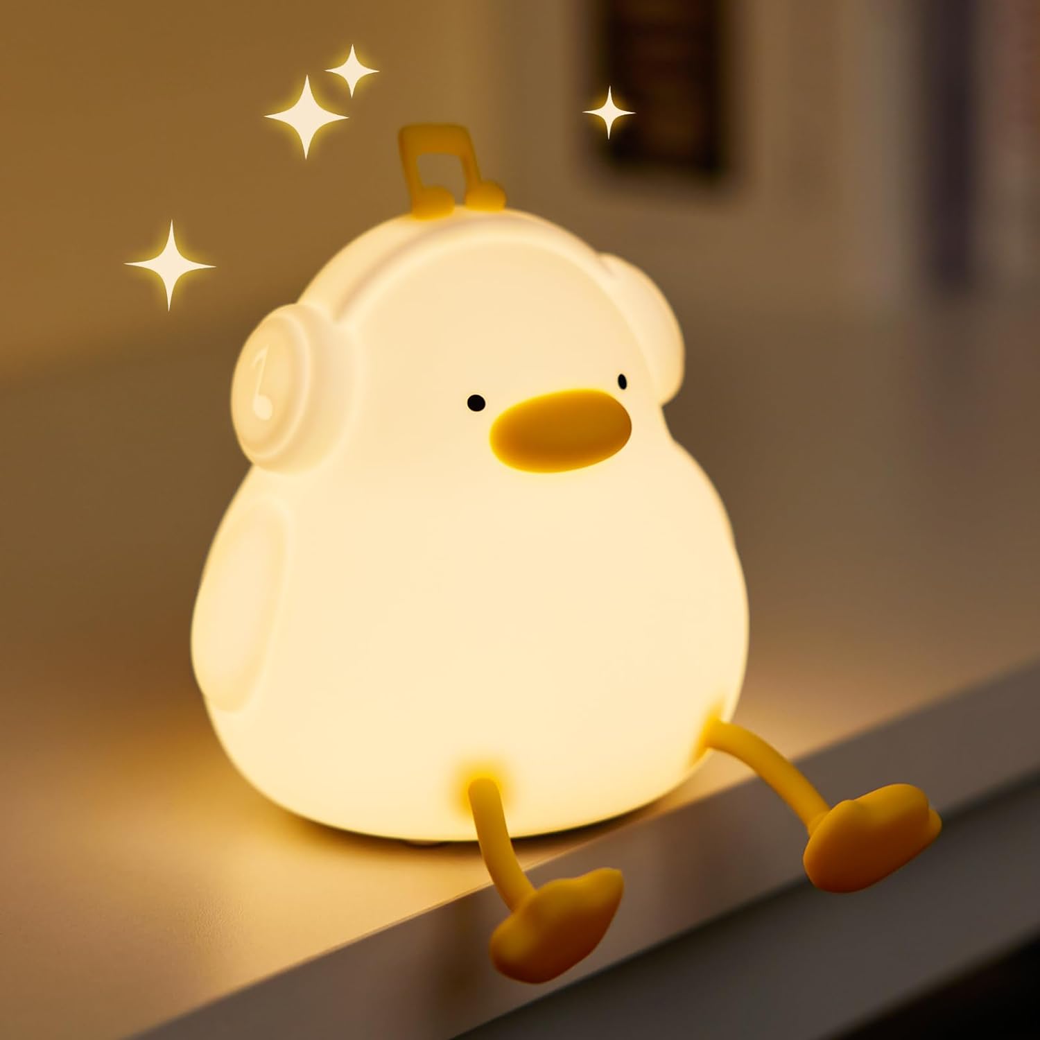 Set 6 Luci Notturne A LED Ricaricabili Con Sensore Di Movimento – Bianco Caldo 2700K Per Scale E Camerette