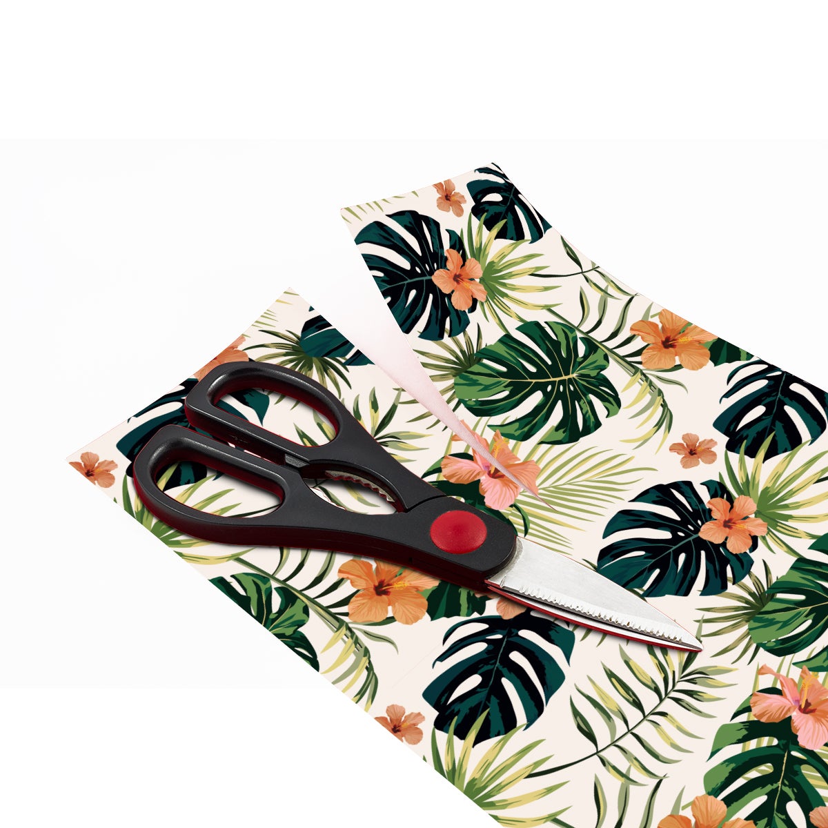 Vinilo muebles tropical Nuku-Hiva - adhesivo de pared - revestimiento sticker mural decorativo - 60x90cm - 4