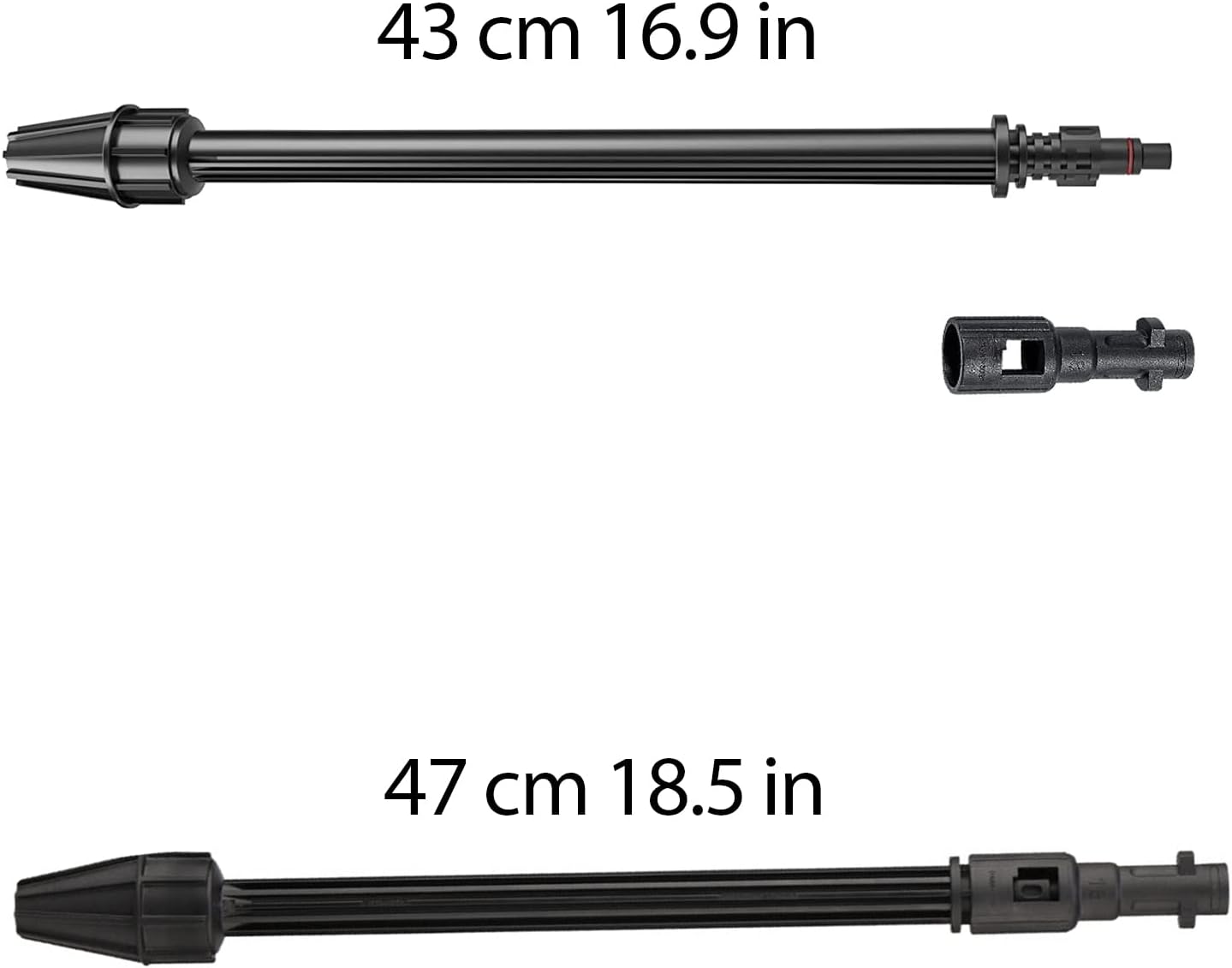 Bocal rotativo compatível com Karcher, bocal rotativo compatível com Parkside/Lavor, acessório para lavadoras de alta pressão de 160 bar. - 5