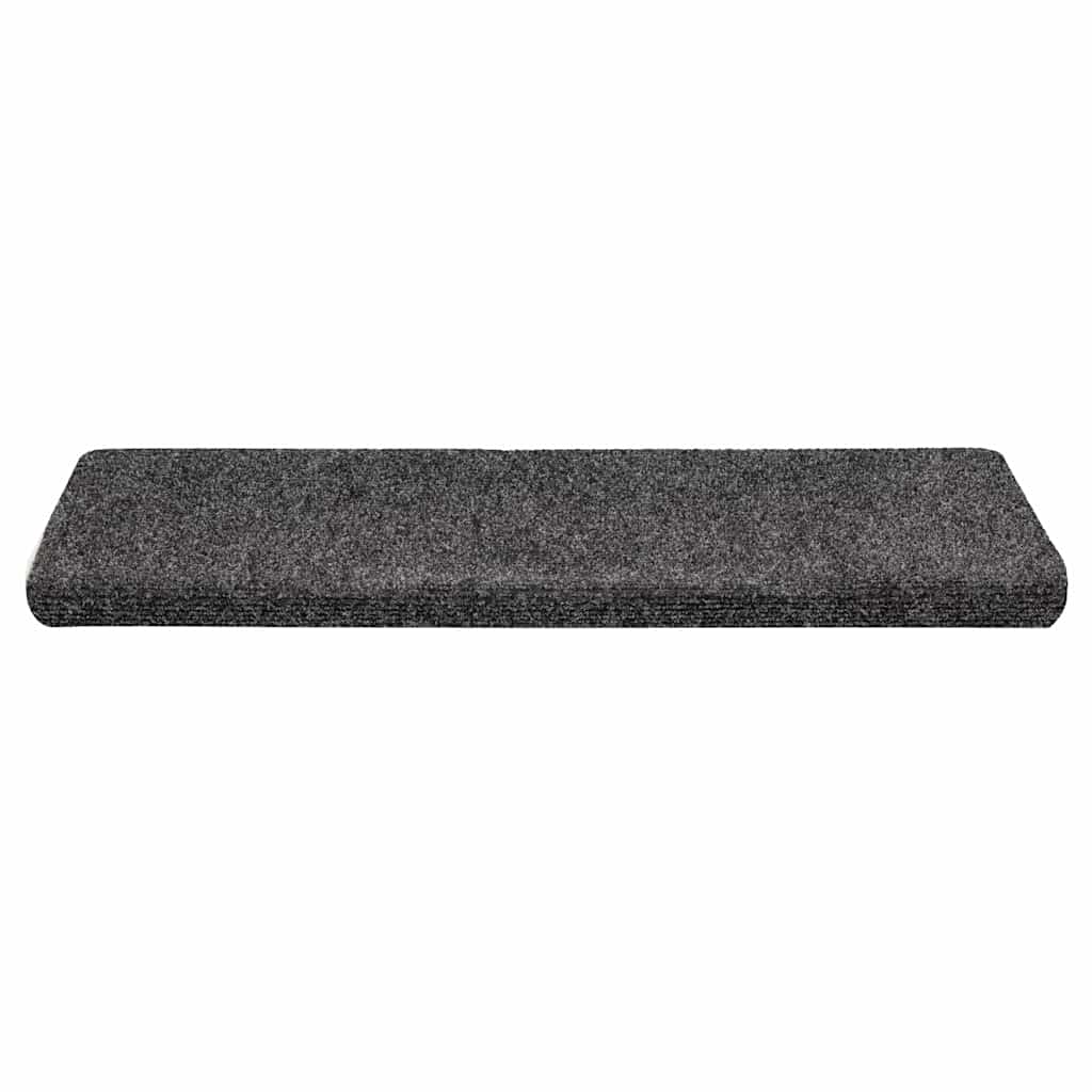 Tapis d'escalier autocollants 30 pcs | Paillasson d'escalier | Tapis de marche gris 65x21x4 cm CFW647097 - 3