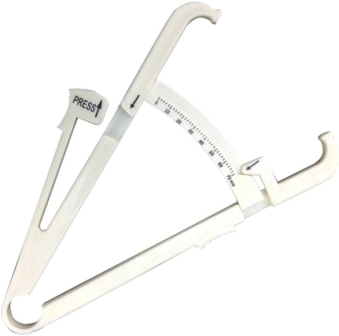 Aparelho de Medição de Gordura Corporal Adipômetro Branco - 2