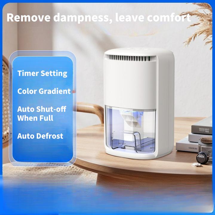 Deshumidificador portátil silencioso y potente para hogar, baño y oficina – control fácil y eficaz - 3