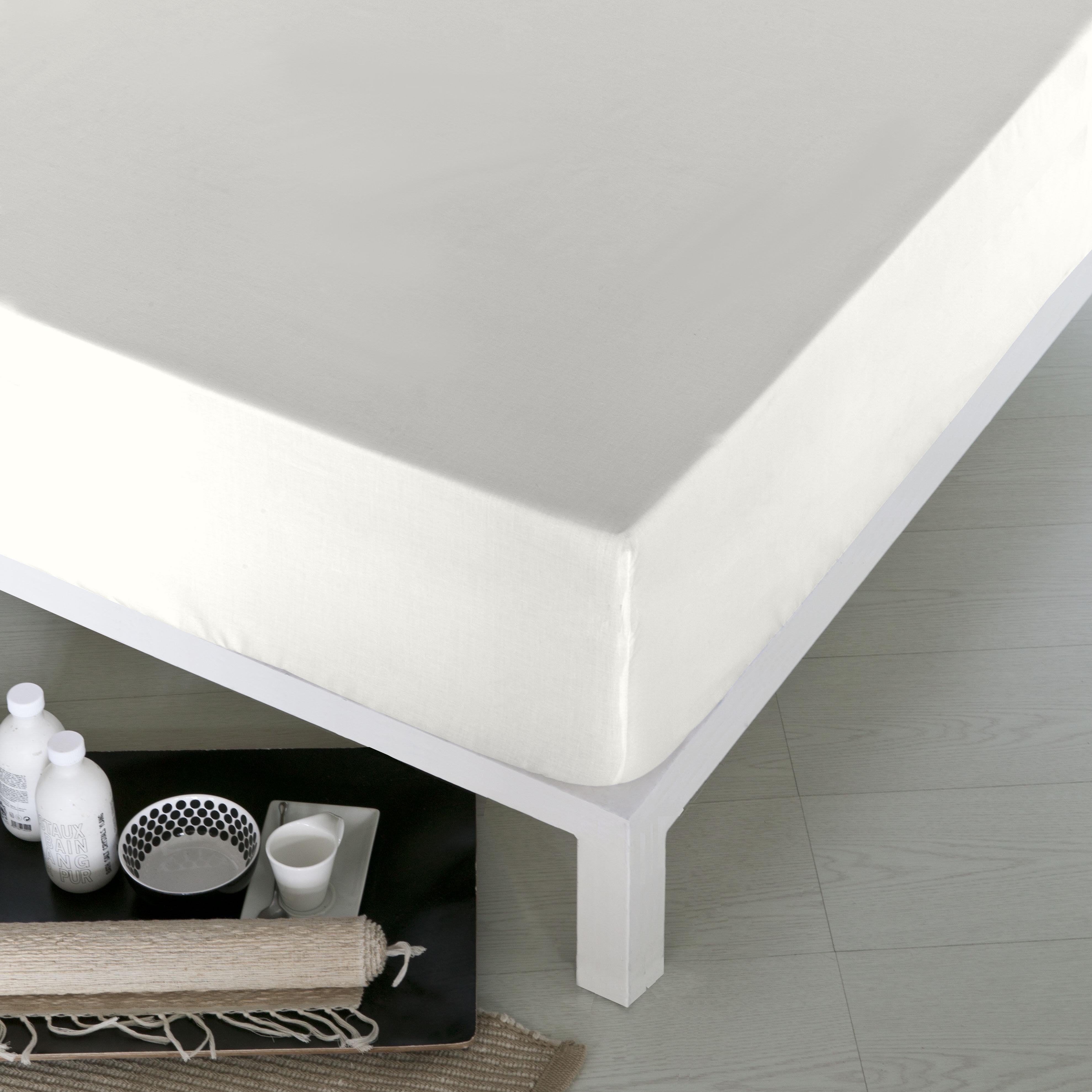 Drap-Housse Très Profond Pour Lit Super King Size - Jersey De Coton