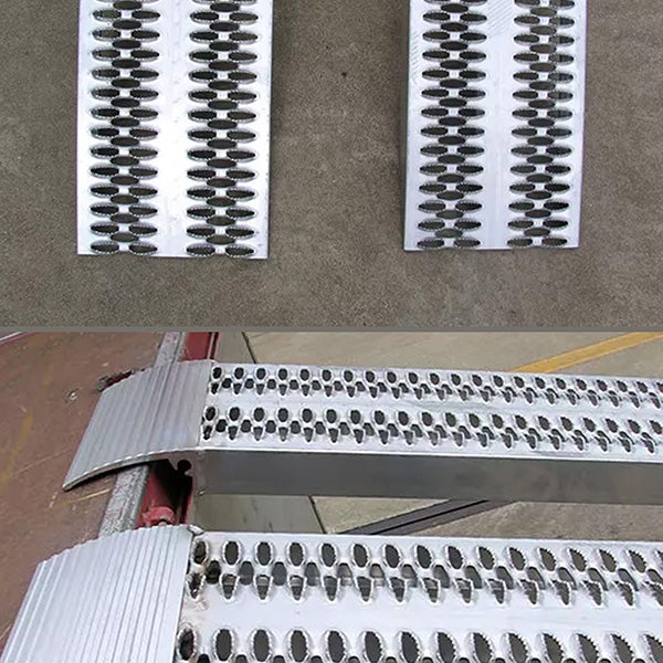 Longueur de rampe 3.50m - Hauteur à franchir de 1050mm - charge max par paire 1350kg pour empattement 1250mm - Vendue à l'unité - M060B3/35U - 5