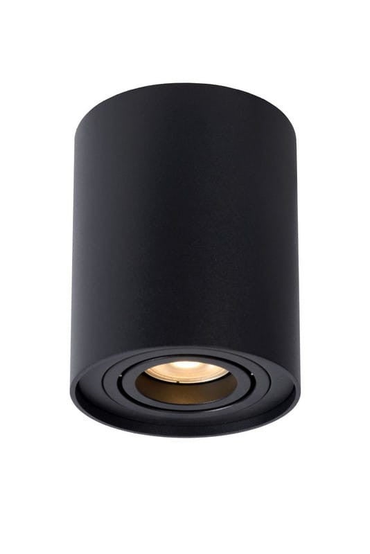 Reflektor sufitowy Spot TUBE czarny 1xGU10x42W wym: 12,5 x 9,6 x 9,6 cm IP20 Lucide