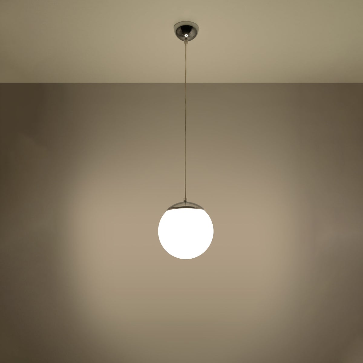 Lampa wisząca STERA 20 chrom LED 3000K - 20x20x110cm Sollux