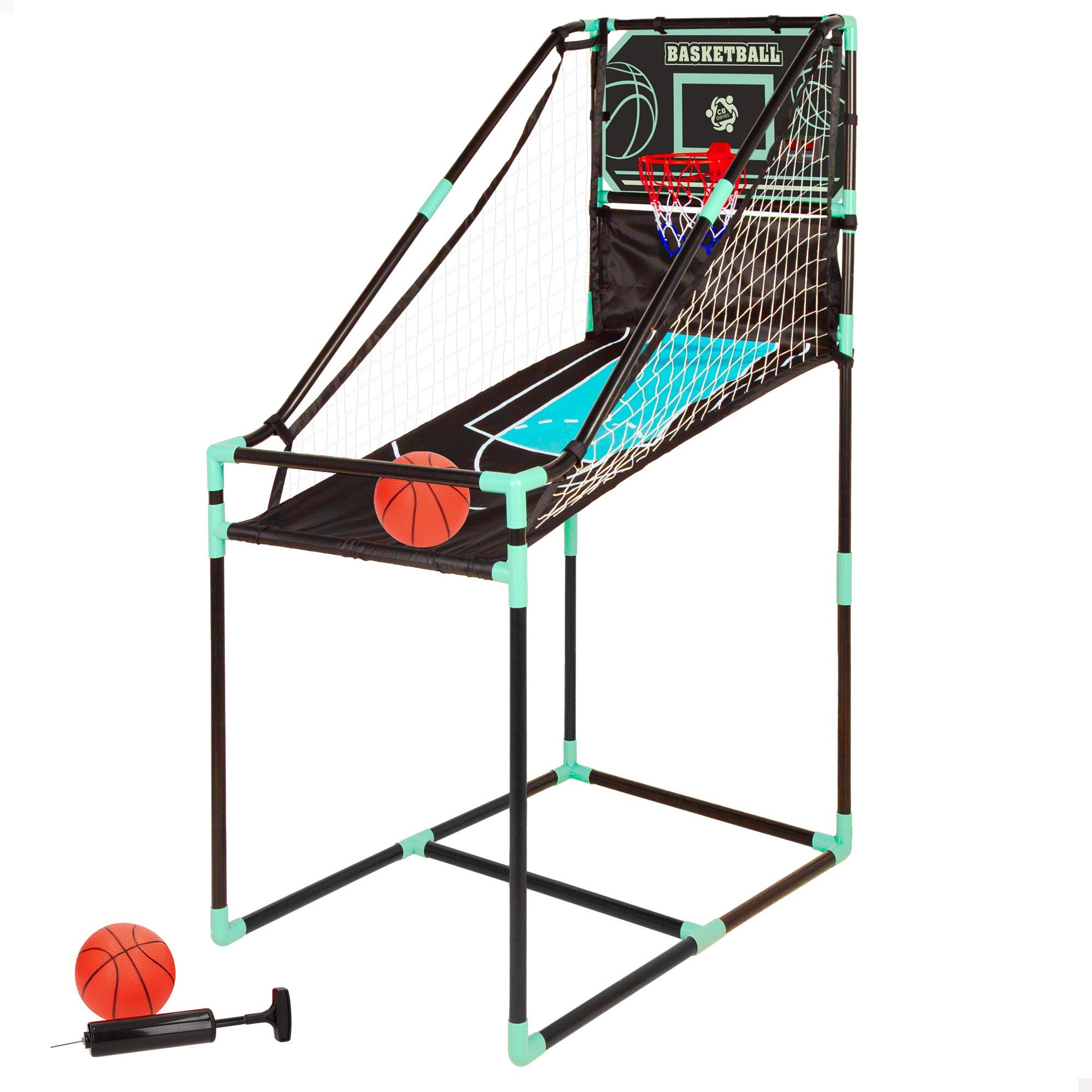 Panier De Basket Enfant Électronique – Tableau LED, Son, 3 Modes De Jeu – Hauteur Réglable 75-190 Cm – Intérieur Extérieur – Cadeau Garçon 3+