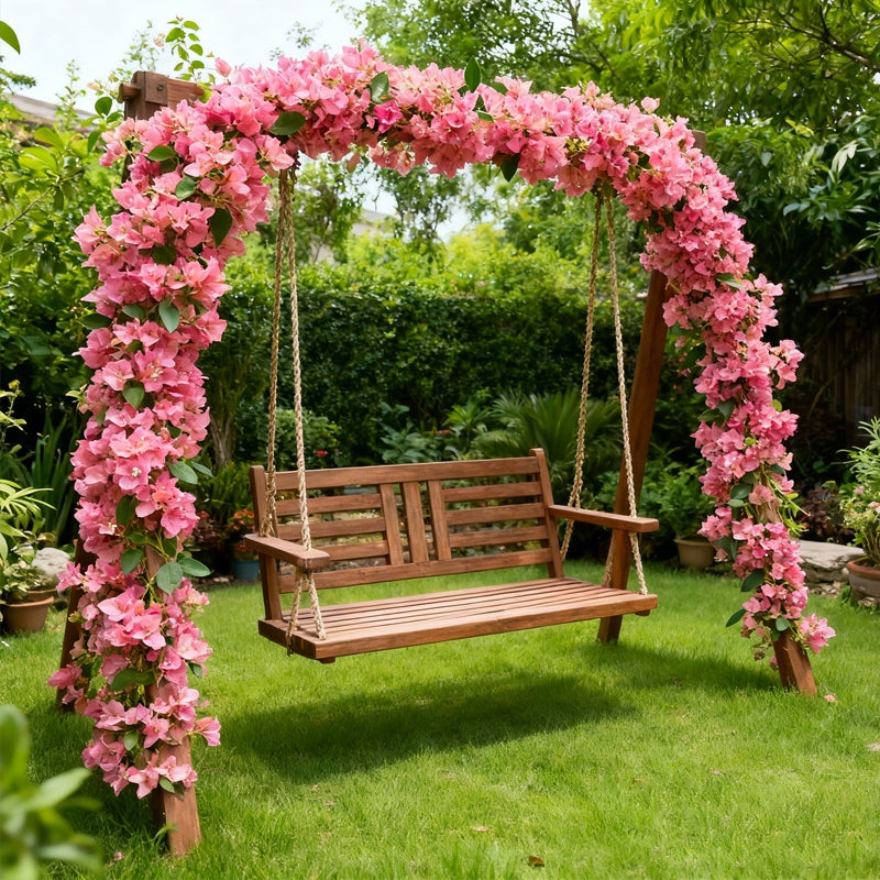 Ghirlanda artificiale da 170 cm per feste: archi nuziali, decorazioni murali e decorazioni da tavolo (Natale/Halloween) - 3