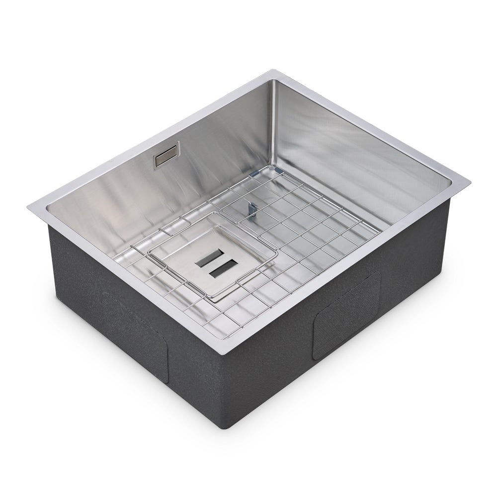 ANDEMEN | Égouttoir en acier inoxydable Ares 49x39x3 cm|égouttoir à vaisselle pour évier de cuisine | Facile à nettoyer et à ranger - 5