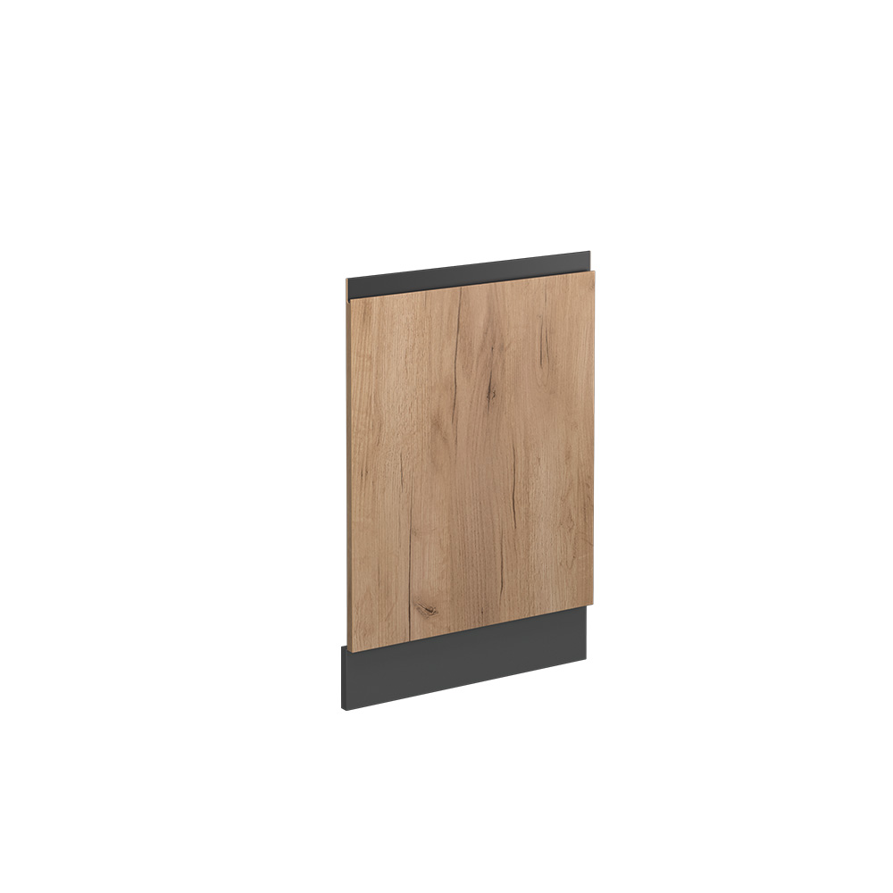 Vicco Panel przedni R-Line, Złoty dąb energetyczny, 44.6 cm J-Shape, bez blatu roboczego
