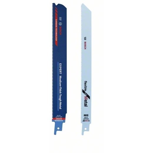 Brzeszczoty do piły szablastej Bosch S 1122 BF i S 1155 HHM bimetalowe 225 mm