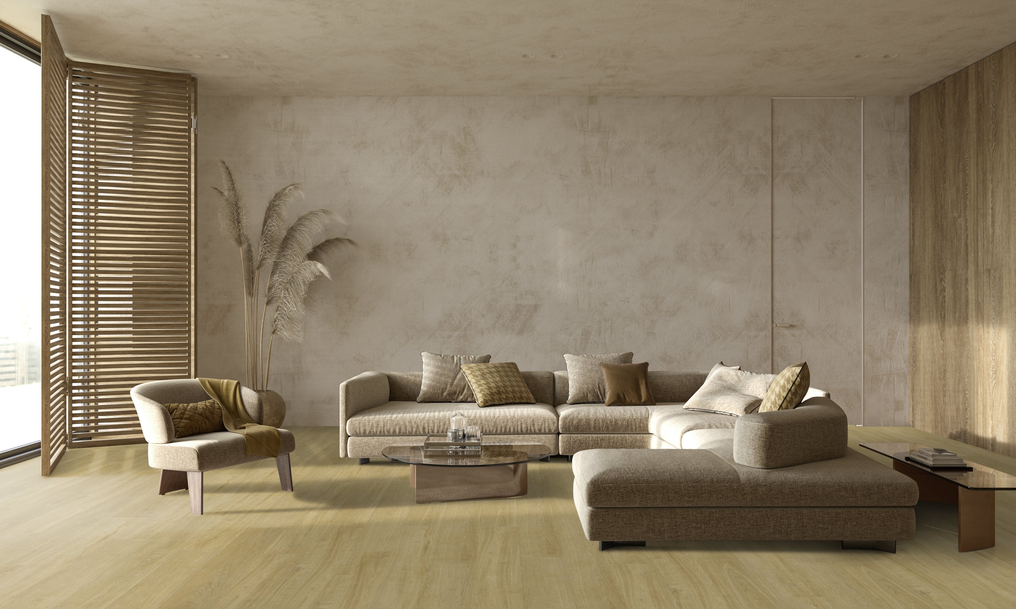 Lame PVC autoplombante sous-couche intégrée effet bois madera miel GERFLOR Senso Unik - 9