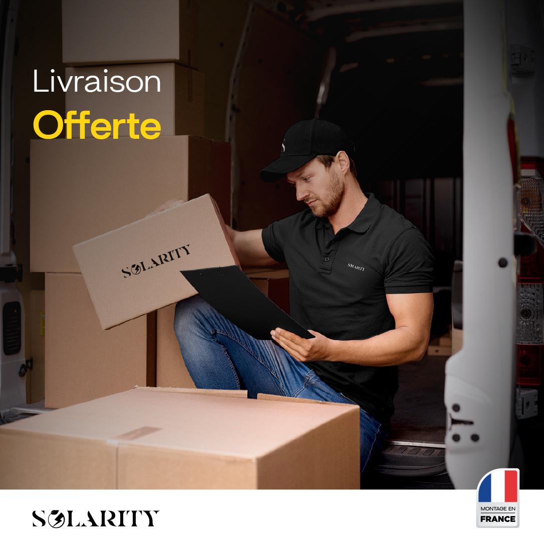 6 Stations Solaires 2400W Solarity plug and play- Branchez sur Prise 220V - Mono & Triphasé - Pour Maison et Appartement - Pose au Sol, Mur, Balcon… - 7