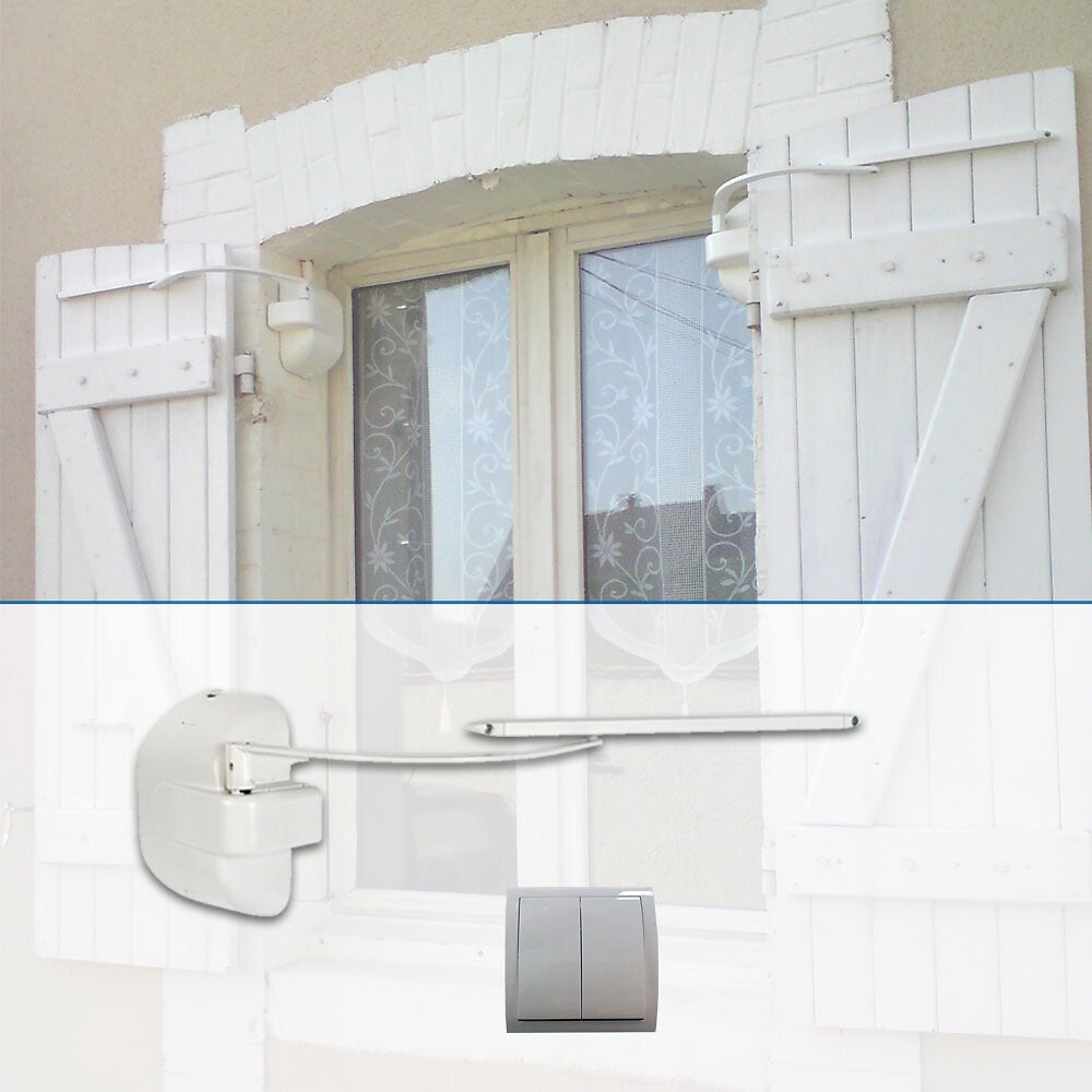 Motorisation pour volet 1 battant droit SLID'UP BRA-VO filaire - 6