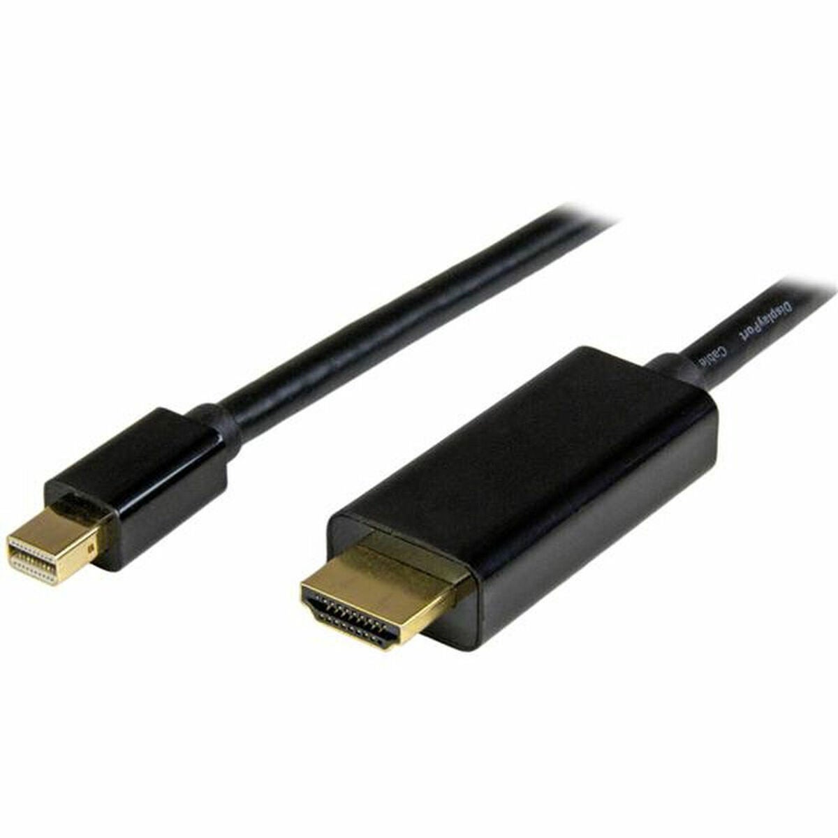 Startech.com Negro Cable Conversor Mini Displayport A Hdmi De 1M - Color - Ultra Hd 4K - Convertidor De Vídeo - Imagen 3