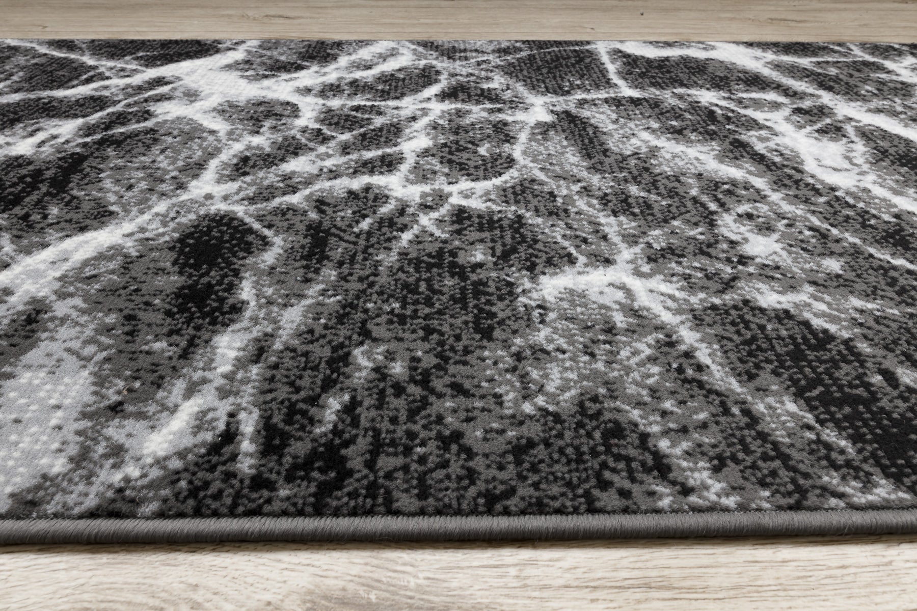 CHODNIK BCF MORAD Marmur antracyt / czarny 70 cm 70x520 cm - 5
