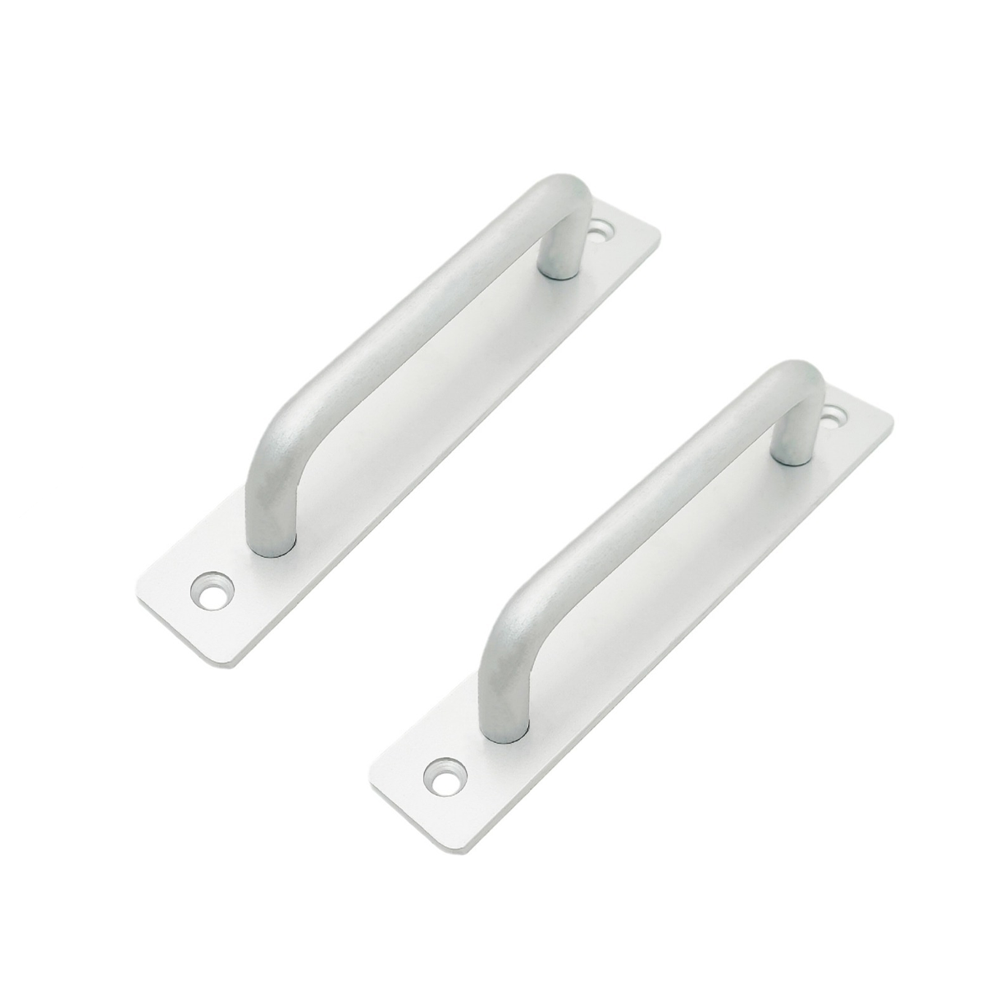 Uchwyt - Aluminium -2 sztuki - 180 mm - Srebrny