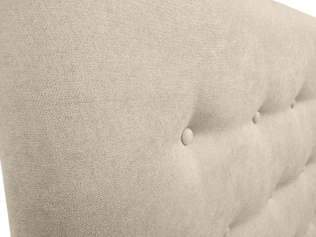 DecorQUALITY Cabecero de cama 90 PARIS Cabezal tapizado tejido antimanchas Beige 90x70 cm - 4