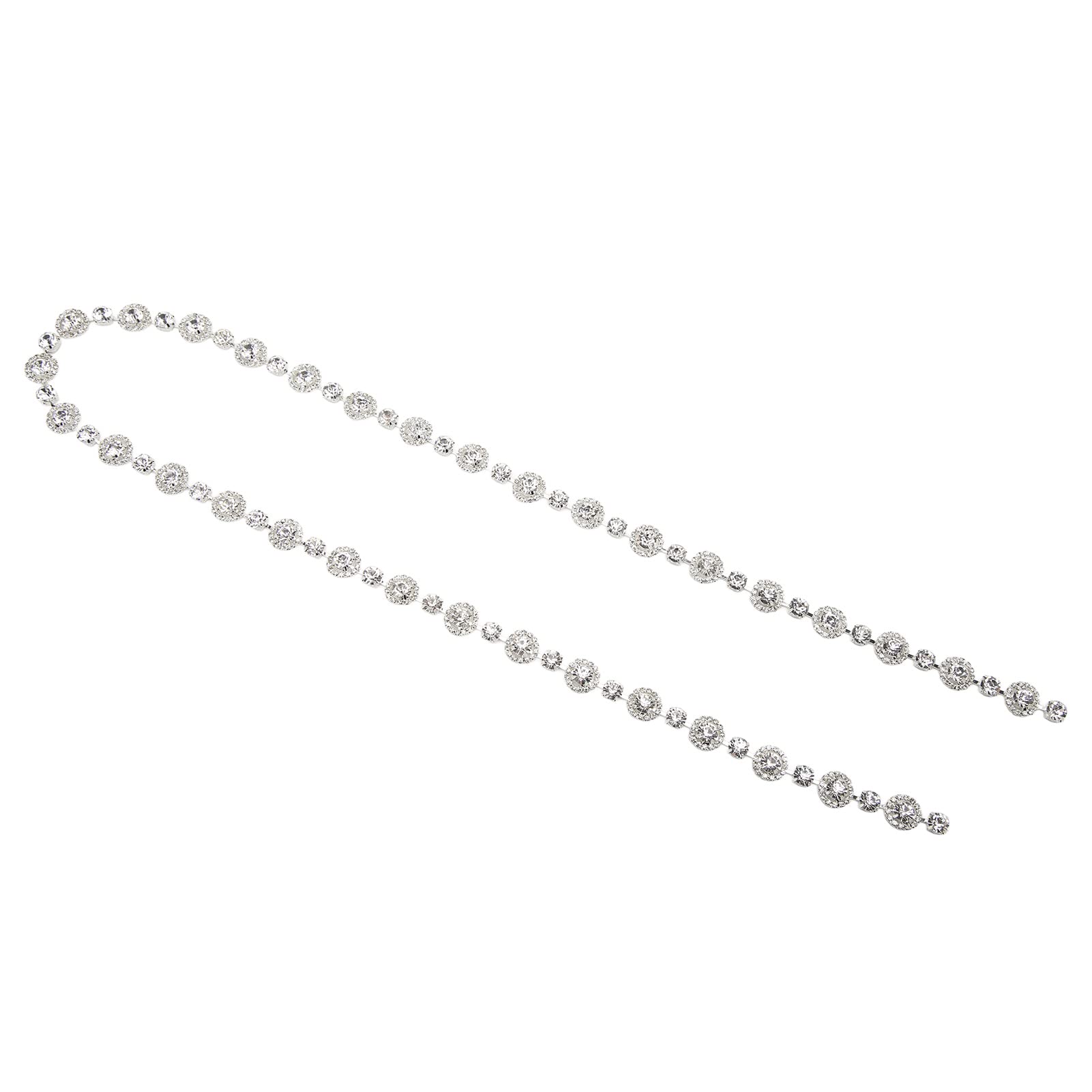 Chaîne Strass Pour Décorations - Mariage, Anniversaire, Couture, Artisanat - Rouleau à Découper - 3