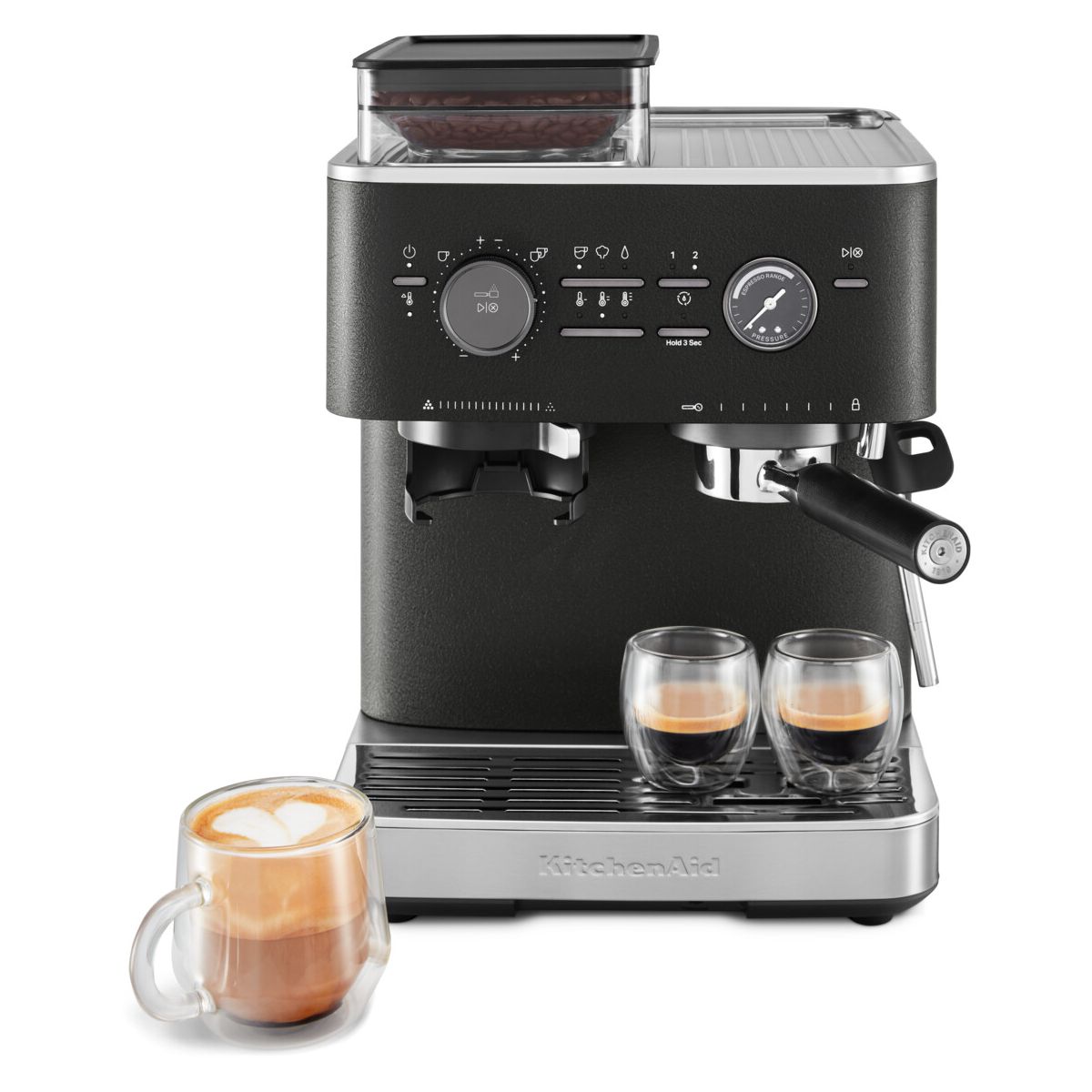 Kitchenaid 5Kes6551ebk Semi-Automática Máquina Espresso 2,5 L Negro , Leroy Merlin