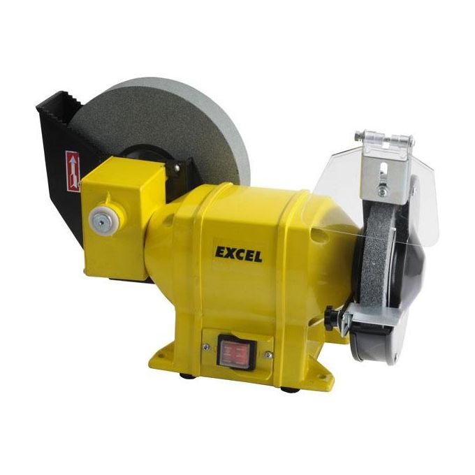 Smerigliatrice Combinata Secco/Acqua - 250W, Mola 150mm E 200mm, Da Banco - Foto 9