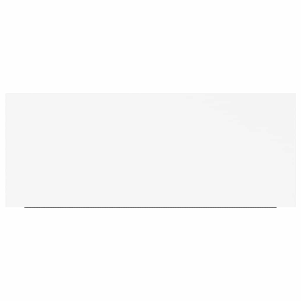 Étagère murale flottante blanc 60x23,5x3,8 cm MDF - 9