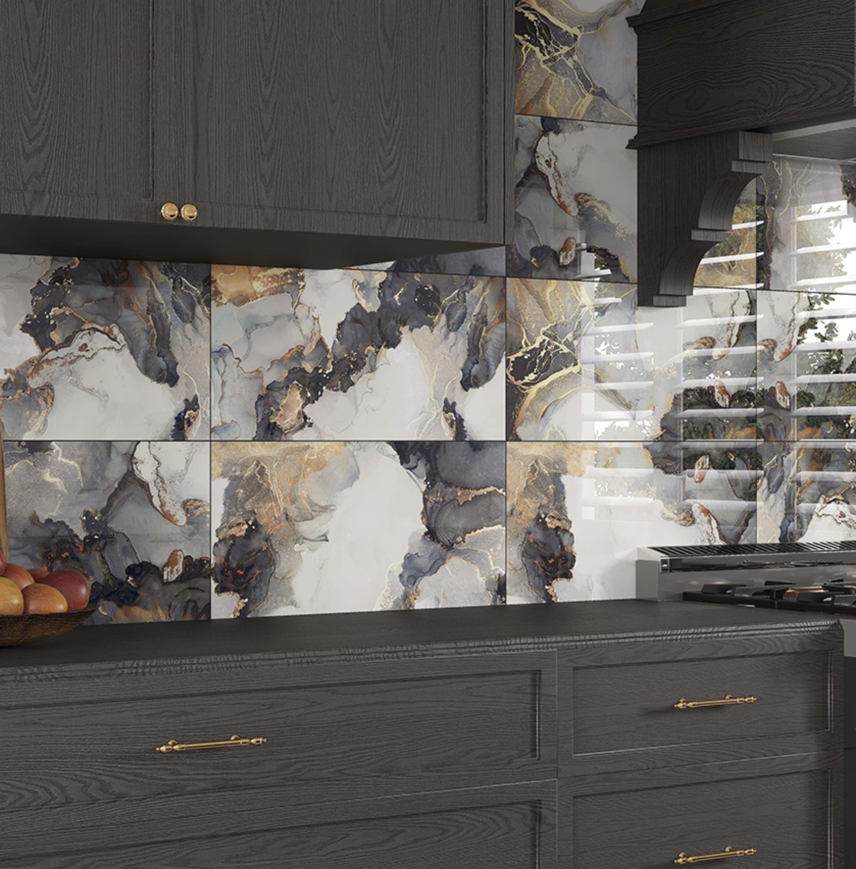 Carrelage sol / mur effet marbre JOYA l.60 x L.120 cm Brillant LIMCARO - 8