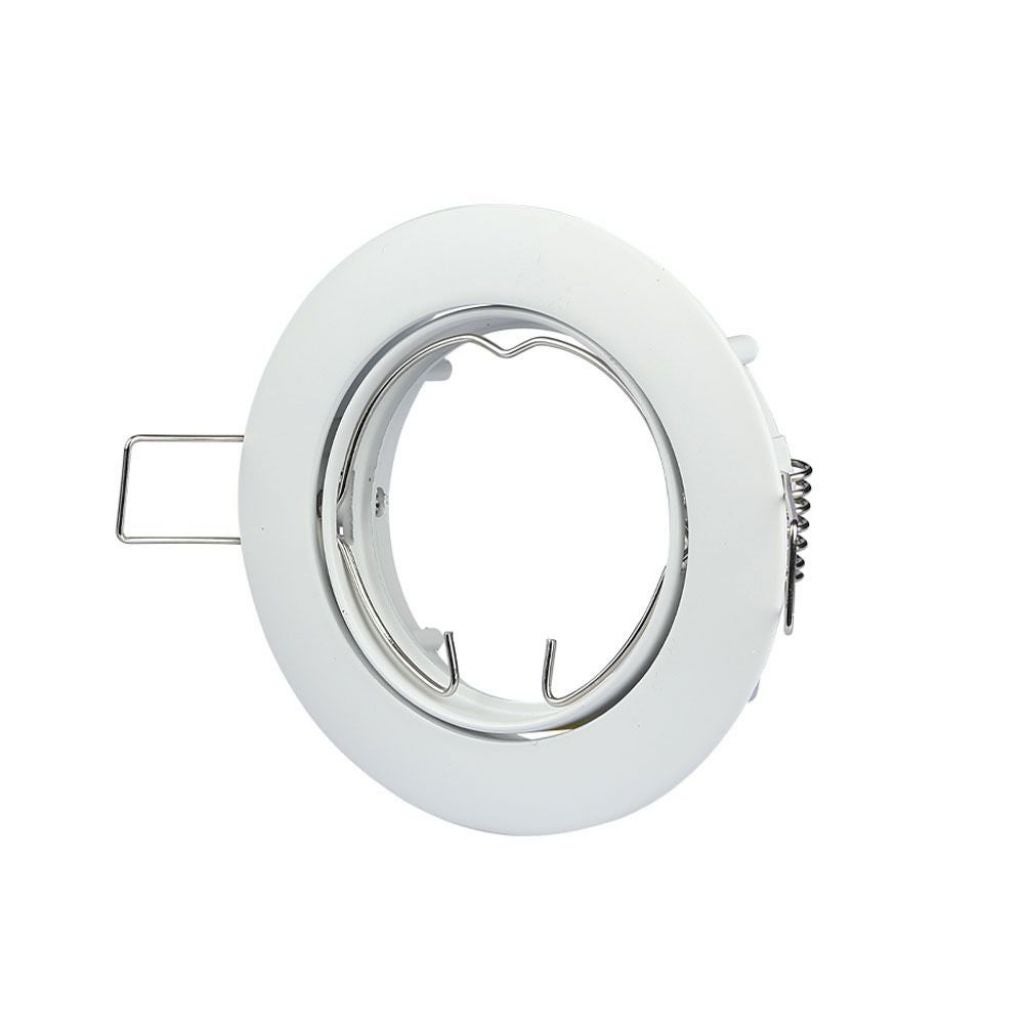 GU10 i GU5.3 (MR16) Okrągły wpuszczany reflektor LED Regulowany kolor biały