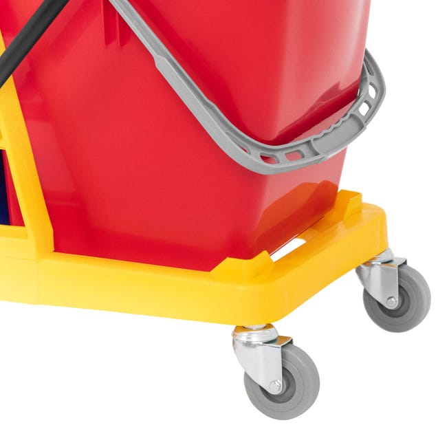 Deteregenti Professionali Accessori Carrello Professionale Pulizie con un secchio da 25 Litri Deteregenti Professionali Accessori Carrello Professionale Pulizie con un secchio da 25 Litri