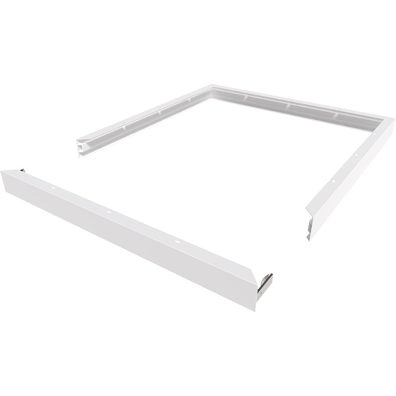 Kit de pose en saillie pour dalle led 600x600 blanc - 4