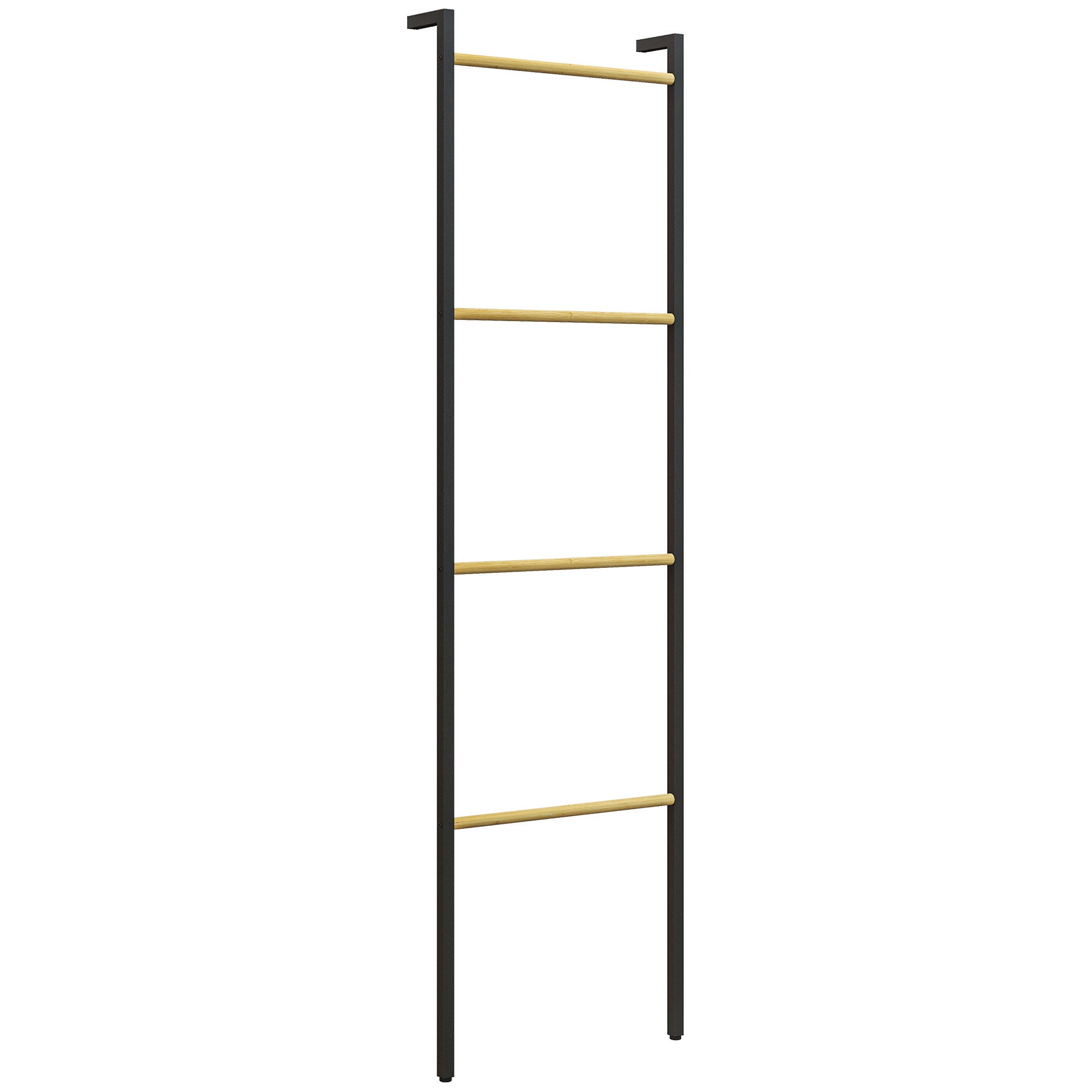 Porte-serviettes autoportant avec 3 barres de serviettes Porte-serviettes autoportant avec 3 barres de serviettes
