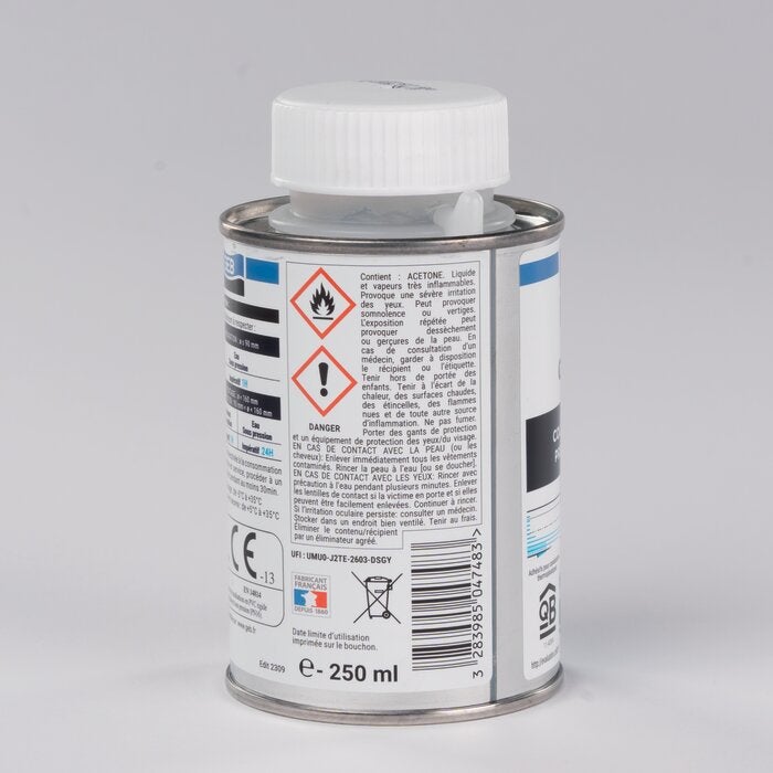 Colle PVC GEBSOPLAST GEL+ boite 250ml - 4